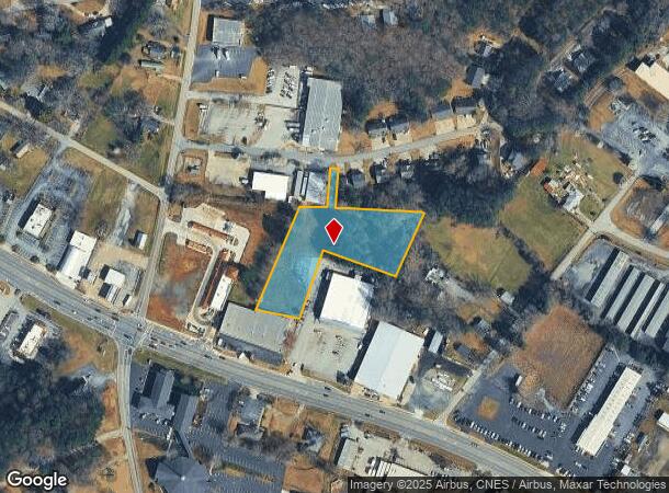 Colonial Dr, Toccoa, GA Parcel Map