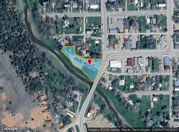 202 Main St, Hulett, WY Parcel Map