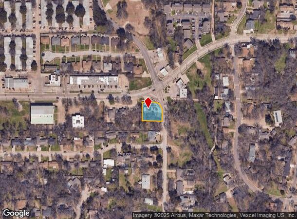  1518 E Grauwyler Rd, Irving, TX Parcel Map