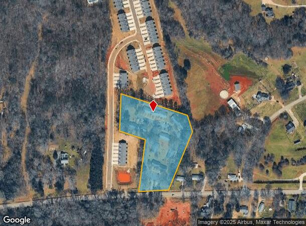 549 Danielsville St, Jefferson, GA Parcel Map
