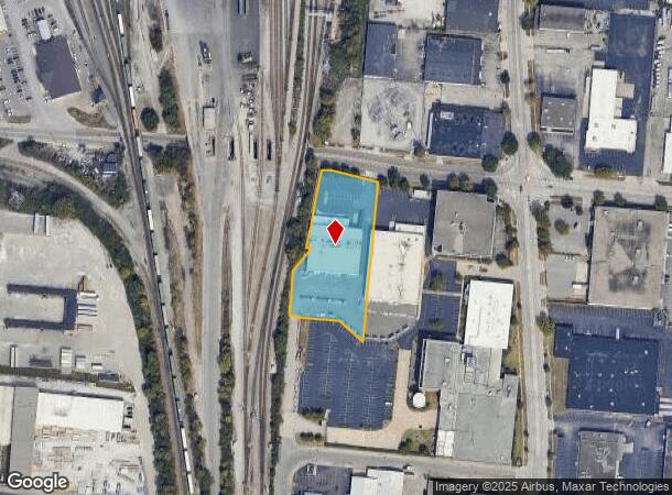  1269 Gest St, Cincinnati, OH Parcel Map