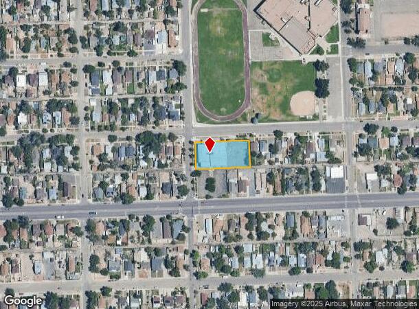  1302 E 5Th St, Pueblo, CO Parcel Map