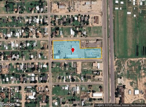 500 W 18Th St, Plainview, TX Parcel Map