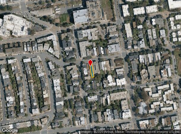 2083 Ellis St, San Francisco, CA Parcel Map