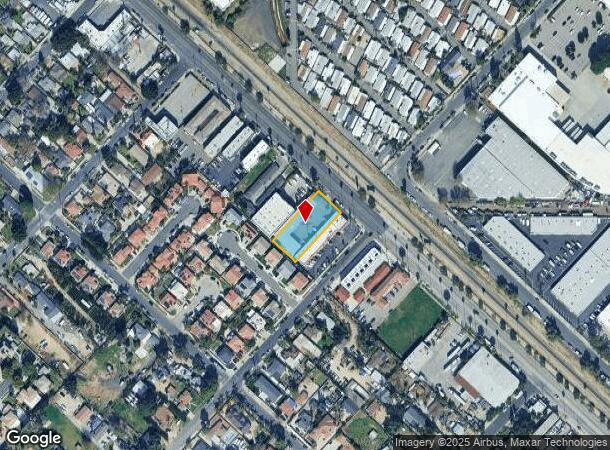 13055 San Fernando Rd, Sylmar, CA Parcel Map