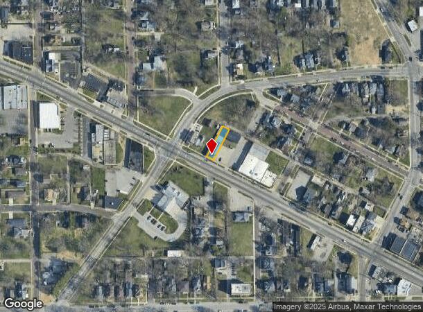  525 Lincoln Way W, South Bend, IN Parcel Map