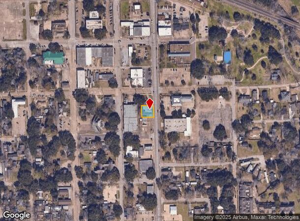  206 S Gordon St, Alvin, TX Parcel Map