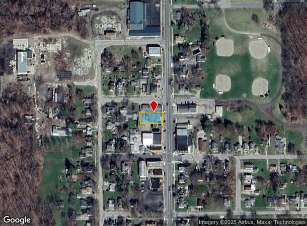  130 N Main St, Onsted, MI Parcel Map