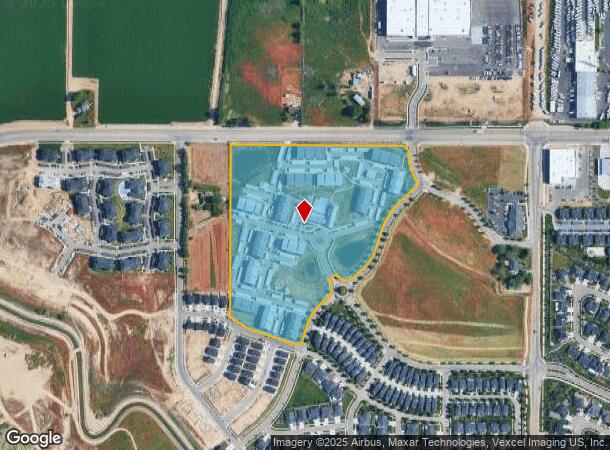 1871 Spanish Fork Way, Meridian, ID Parcel Map