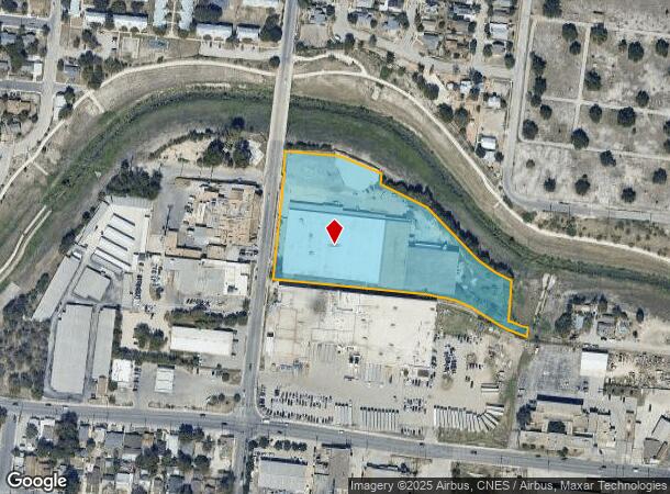 1310 S Brazos St, San Antonio, TX Parcel Map