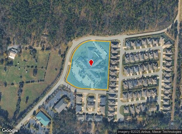6411 Valley Ranch Dr, Little Rock, AR Parcel Map