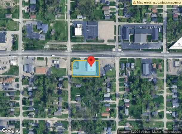  5285 E 38Th St, Indianapolis, IN Parcel Map