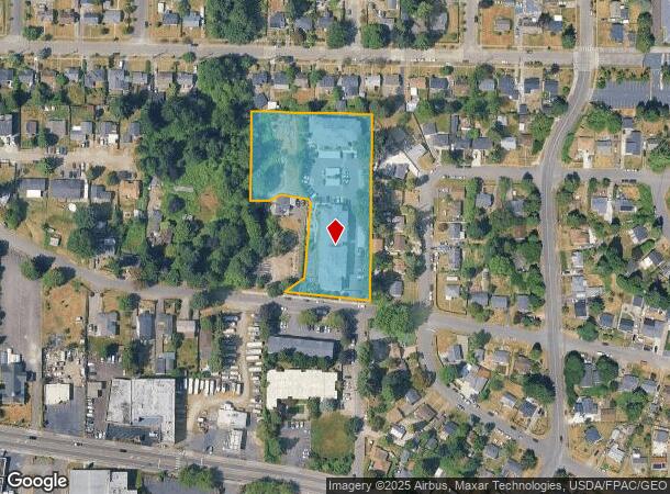  7050 S 116Th Pl, Seattle, WA Parcel Map