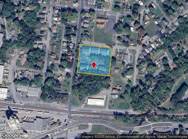 220 8Th St, Vinton, VA Parcel Map