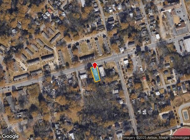  1367 W Broad St, Athens, GA Parcel Map