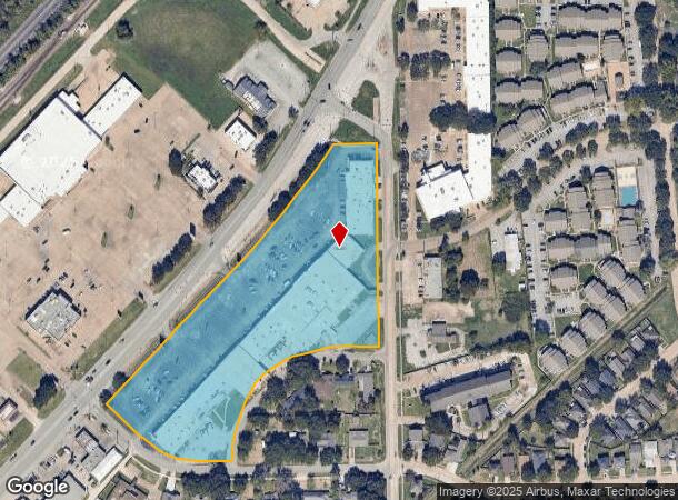 5100 Avenue H, Rosenberg, TX Parcel Map