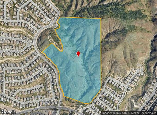 Cloverhill Dr, Highland, CA Parcel Map