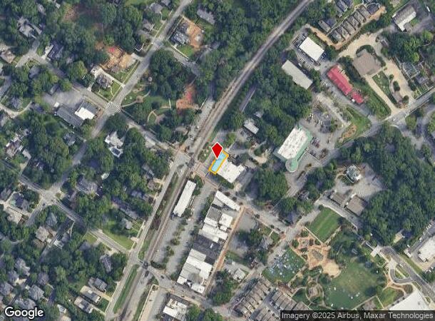  7 Jones St, Norcross, GA Parcel Map