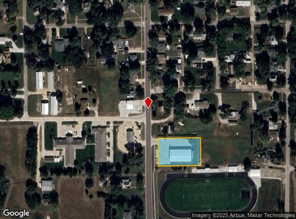  709 Johnson St, Fullerton, NE Parcel Map