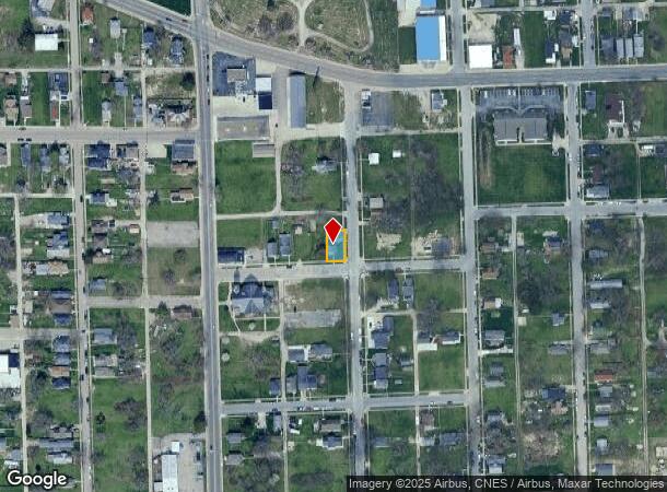  1833 Alliger St, Fort Wayne, IN Parcel Map