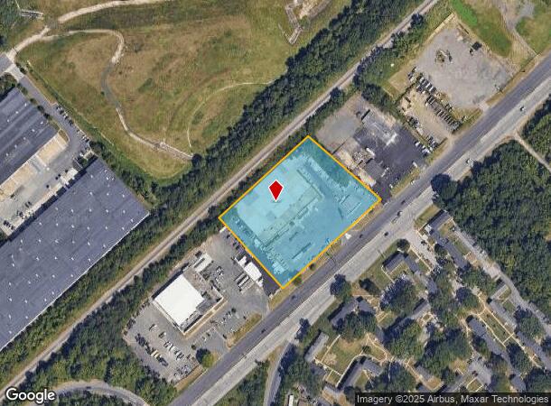  9020 Pulaski Hwy, Middle River, MD Parcel Map