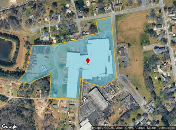  206 Laurel Ave, Grover, NC Parcel Map