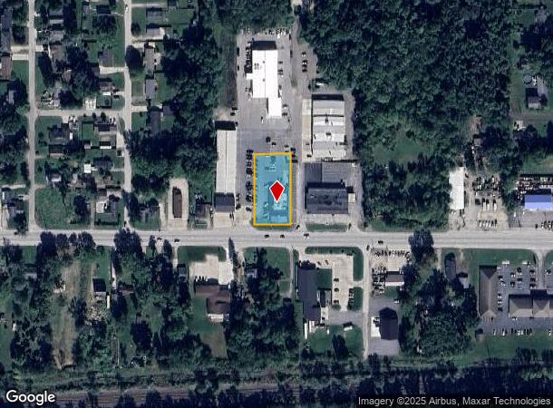  1720 Lincolnway W, Osceola, IN Parcel Map