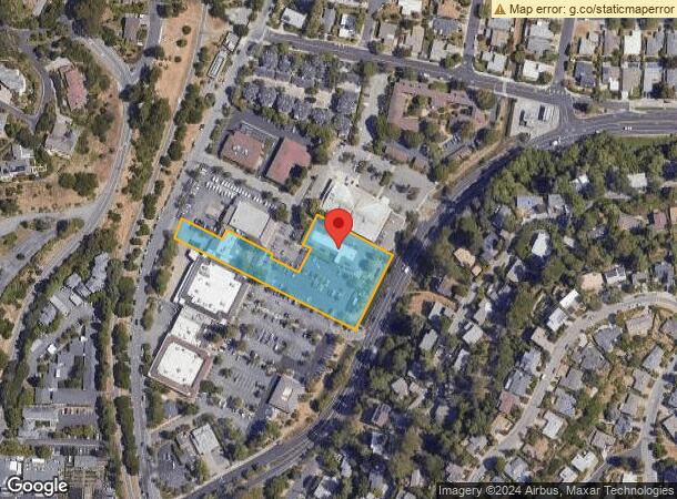  741-745 E Blithedale Ave, Mill Valley, CA Parcel Map