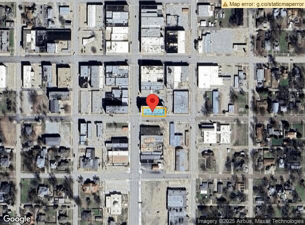  124 S Main St, Blackwell, OK Parcel Map