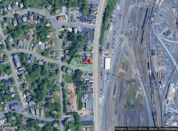 201 N Enola Rd, Enola, PA Parcel Map