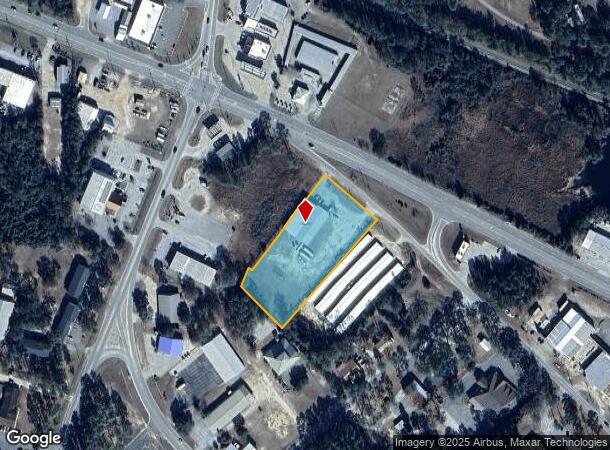 1445 W Cherry St, Jesup, GA Parcel Map