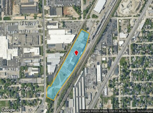 21000 Hoover Rd, Warren, MI Parcel Map