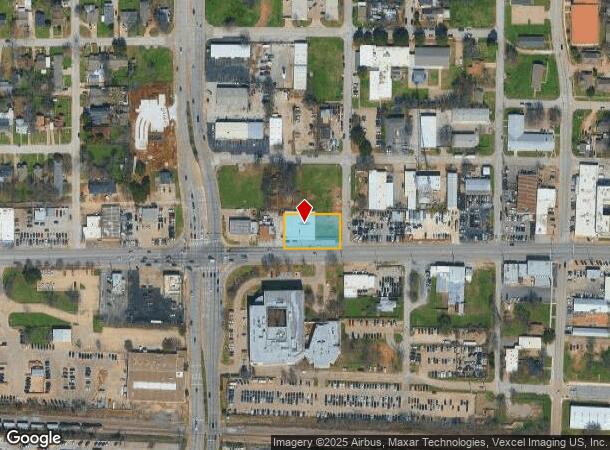  621 W Division St, Arlington, TX Parcel Map