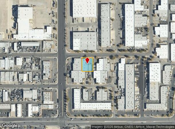  3121 Builders Ave, Las Vegas, NV Parcel Map