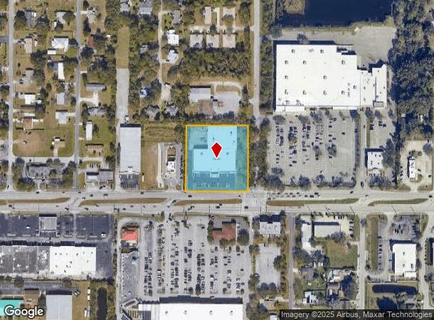 2800 W New Haven Ave, Melbourne, FL Parcel Map