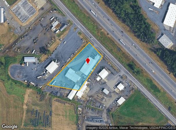 155 Hamilton Rd N, Chehalis, WA Parcel Map
