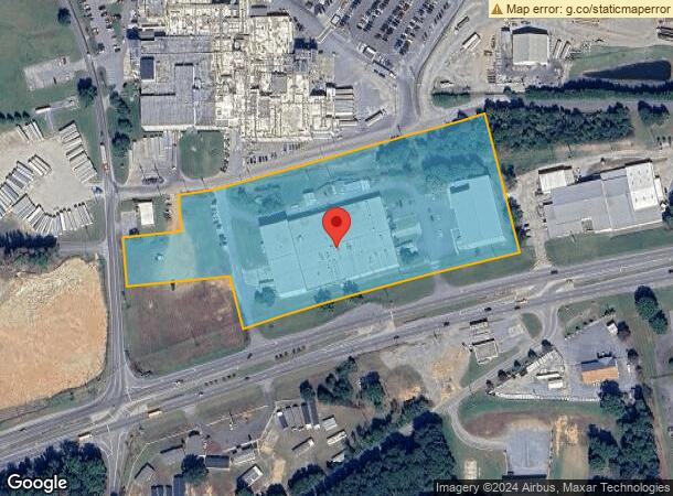  2021 E Roosevelt Blvd, Monroe, NC Parcel Map