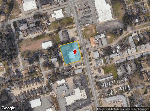 1801 N Frazier St, Conroe, TX Parcel Map