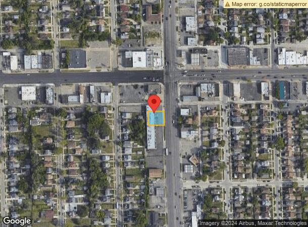  6921 Greenfield Rd, Detroit, MI Parcel Map