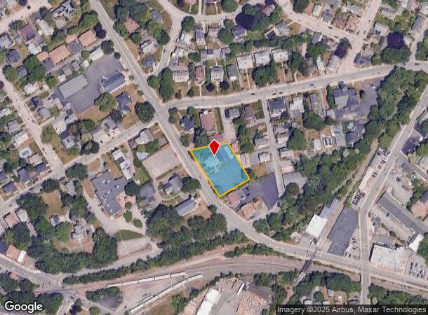 75 Harris Ave, Woonsocket, RI Parcel Map