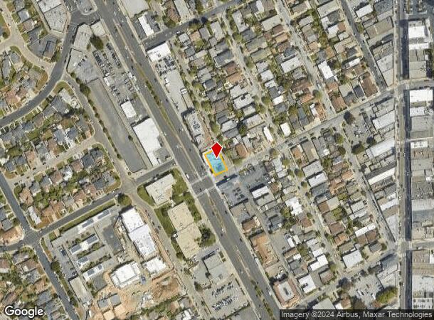  600 El Camino Real, San Bruno, CA Parcel Map