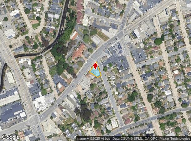  536 Soquel Ave, Santa Cruz, CA Parcel Map
