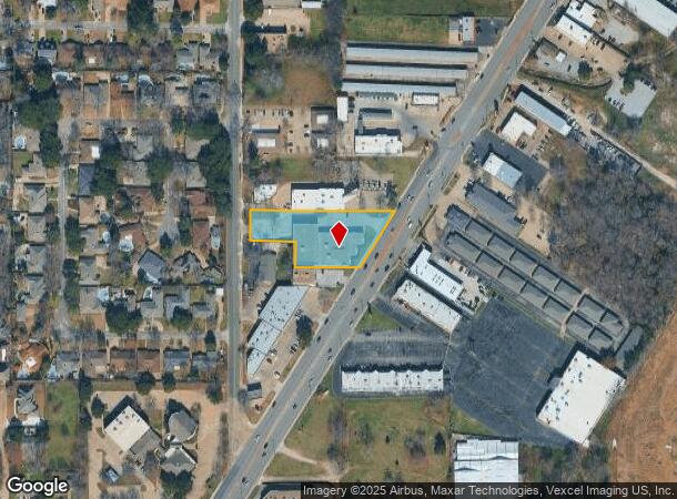 3114 S Cooper St, Arlington, TX Parcel Map