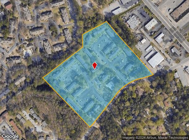  961 Zimalcrest Dr, Columbia, SC Parcel Map