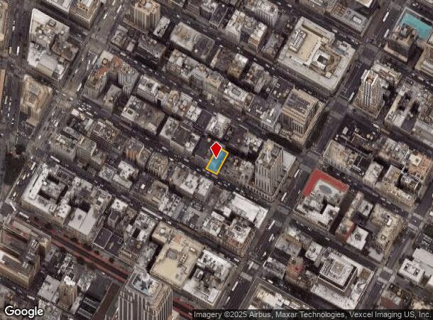  15 W 36Th St, New York, NY Parcel Map