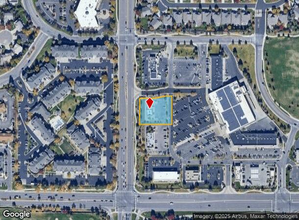 9802 S Yosemite St, Lone Tree, CO Parcel Map