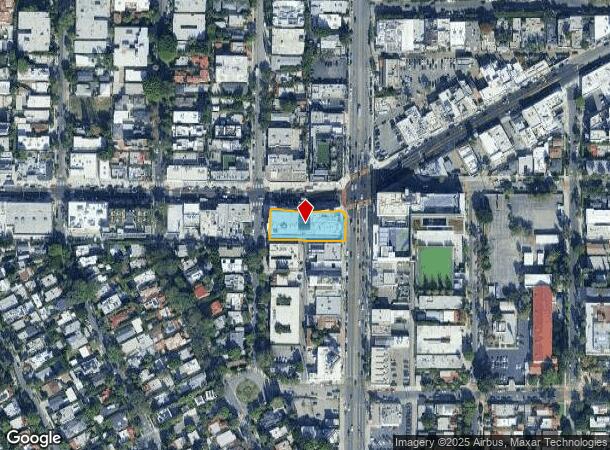  8500 Melrose Ave, West Hollywood, CA Parcel Map