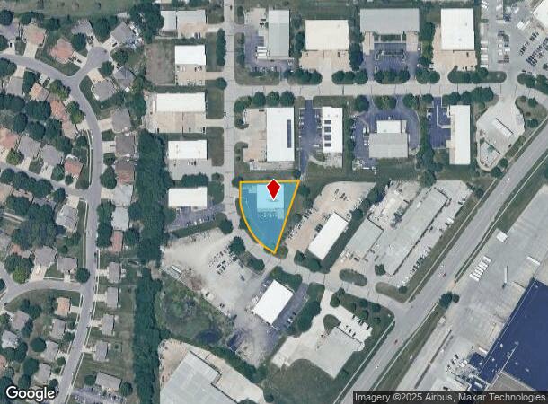 1280 N Winchester St, Olathe, KS Parcel Map