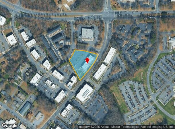  435 N Trade St, Matthews, NC Parcel Map