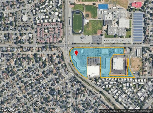 1201 Baring Blvd, Sparks, NV Parcel Map